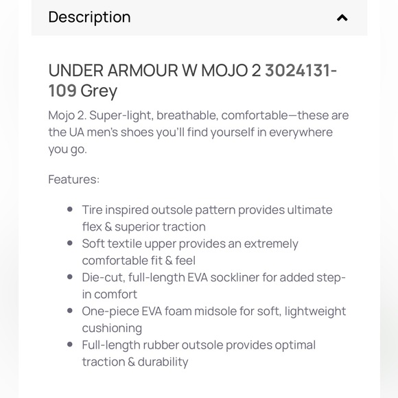 Under Armour W Mojo 2 - Picture 2 of 7